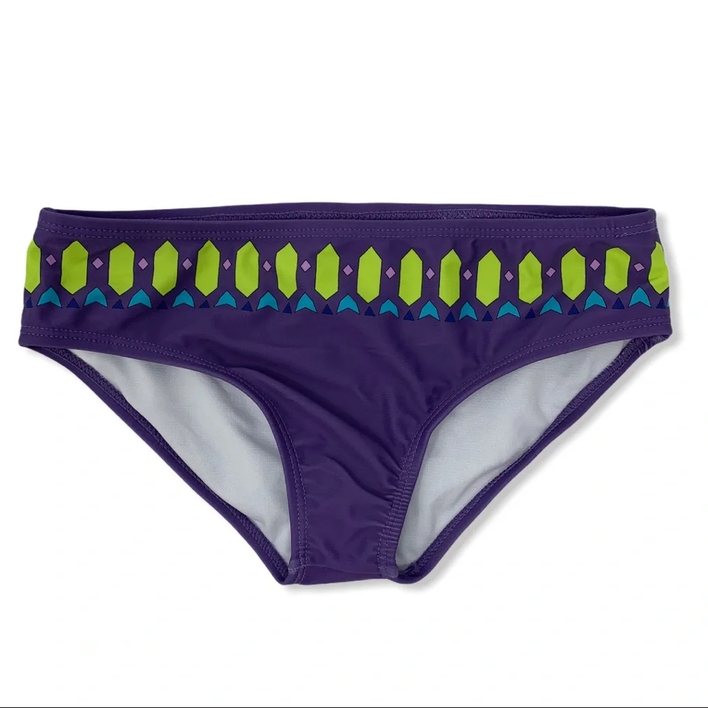 Limeapple purple swim bottoms‎ size 7
